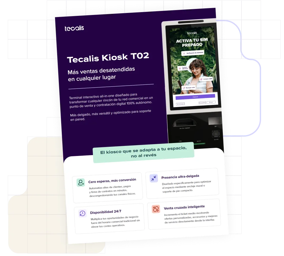  Tecalis Kiosk T02: Easily Expand Your Sales Footprint