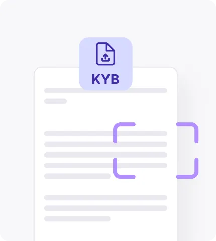 Identity verification and KYB