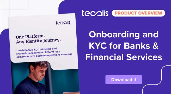 Onboarding and kyc for banks and financial services
