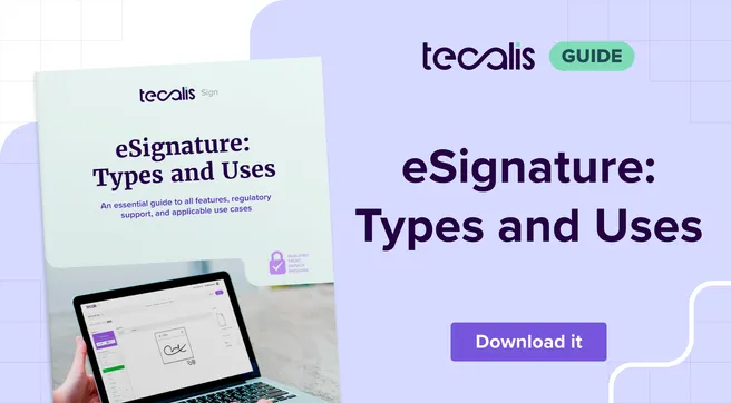 eSignature: types and uses - guide