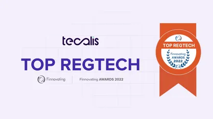 Premio Top RegTech a Tecalis | Tecalis receives Top RegTech award