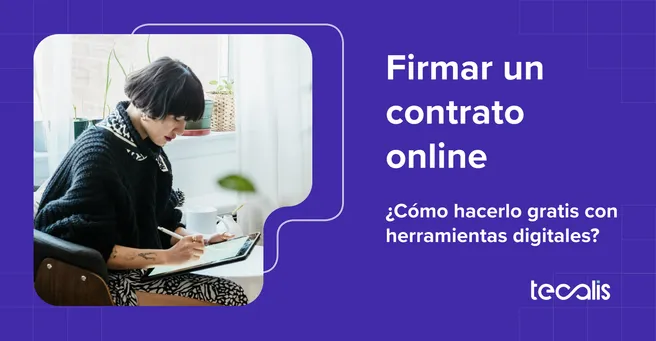 Firmar un contrato online