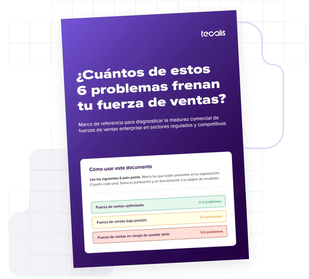 ¿Cuántos de estos problemas 6 frenan tu fuerza de ventas?
