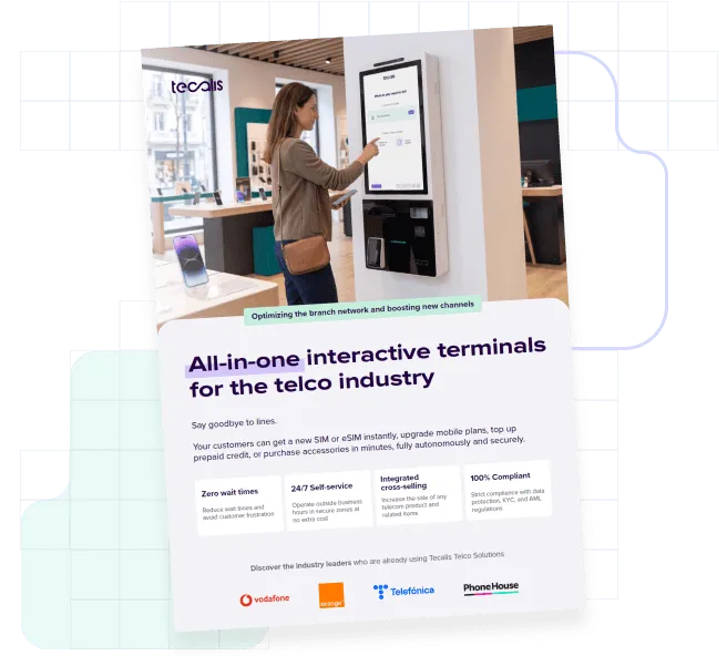 Interactive terminals for telcos: Optimizing the branch network