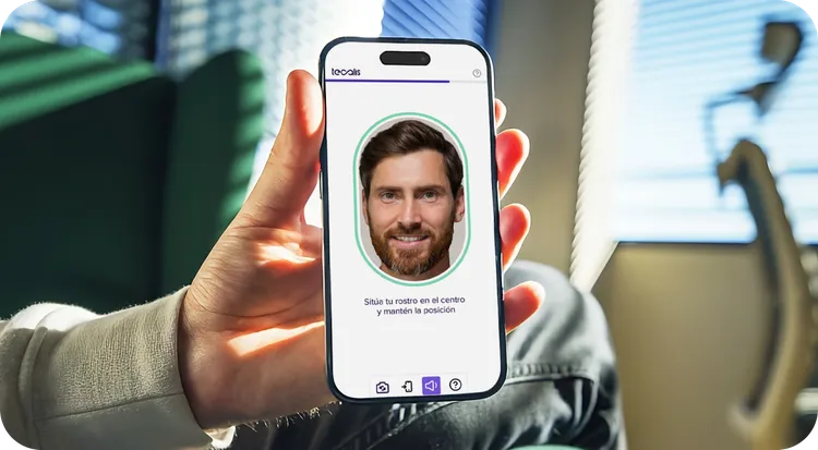 Biometric authentication and digital identity verification system.