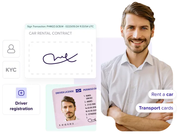 mobility and transport onboarding kyc and signature