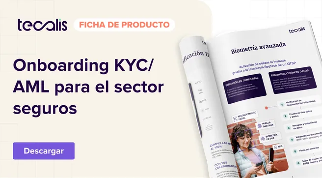 Onboarding KYC y contratación digital para el sector seguros