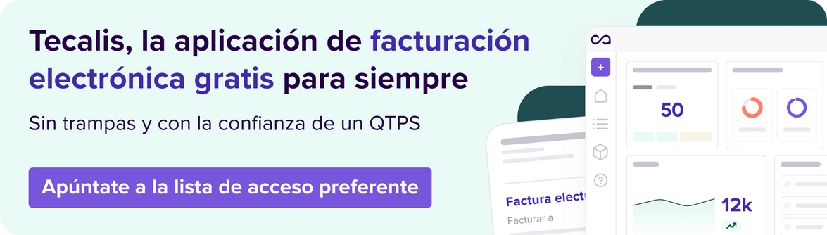 Acceso preferente a Factura Electrónica gratis de Tecalis