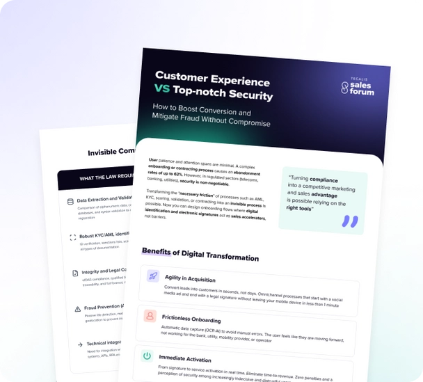 Customer experience vs Security