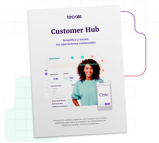 portada brochure customer hub