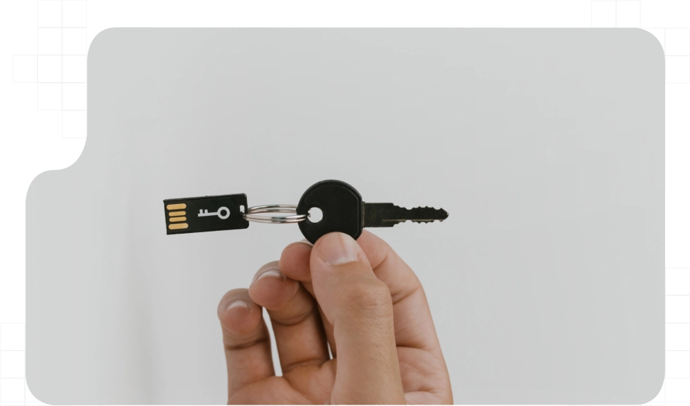 Llave de seguridad usb con AML automatizado