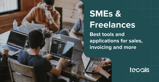 SMEs and freelancers using tools and applications, sales and accounting software