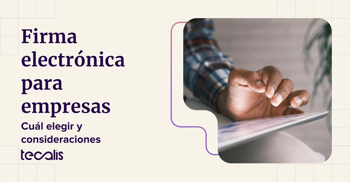 Firma electronica para empresas header blog post