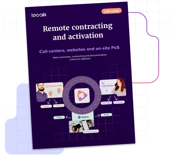 Remote contracting activation use case's cover
