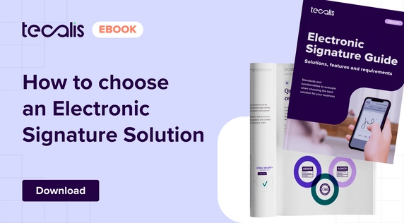 eBook about choosing Electronic Signature solution