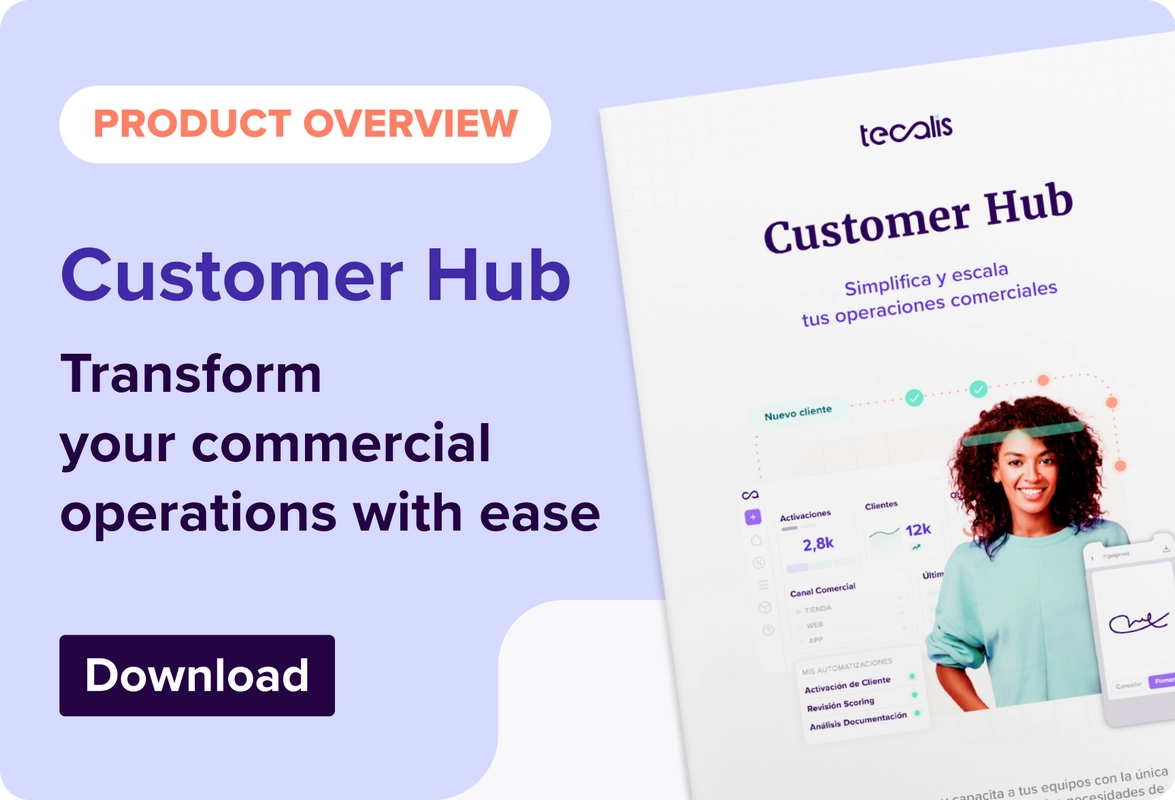 customer hub producto overview