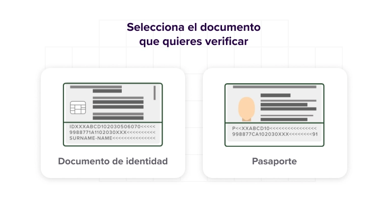 Selección de documento