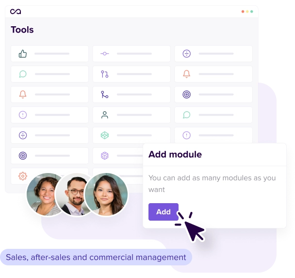 some tools of customer hub