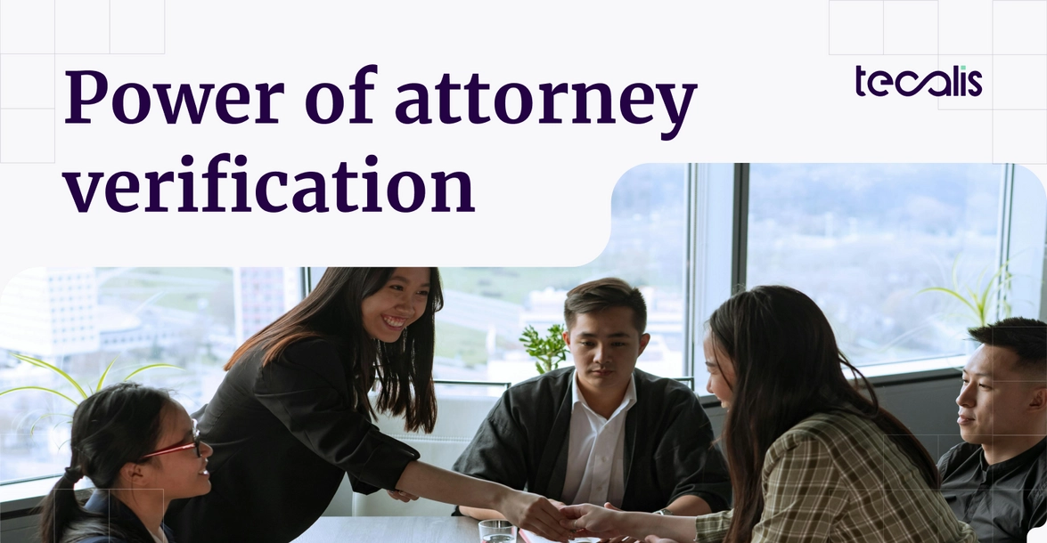 power of attorney verification