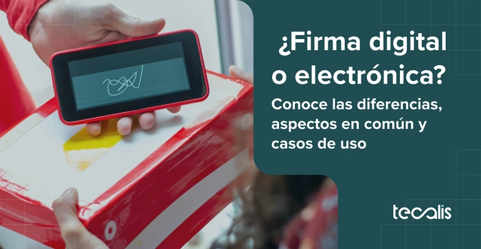 firma electrónica o digital