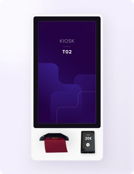 Tecalis Kiosk impresora de tickets y expedición de tarjetas