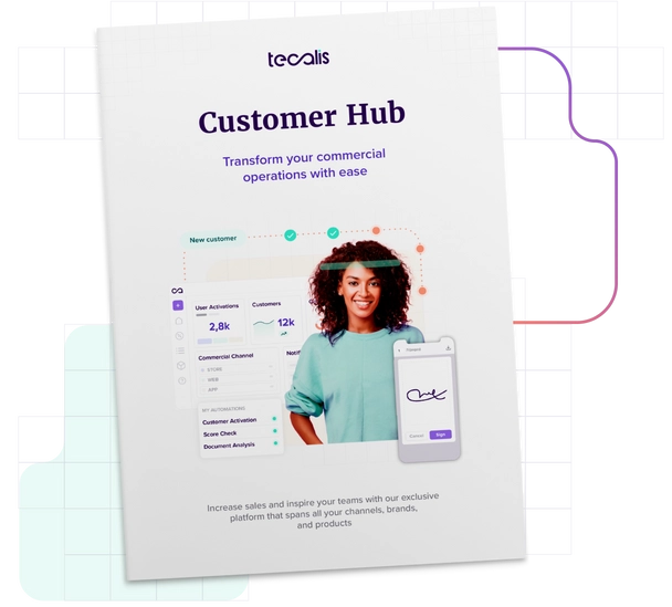 cover customer hub brochure